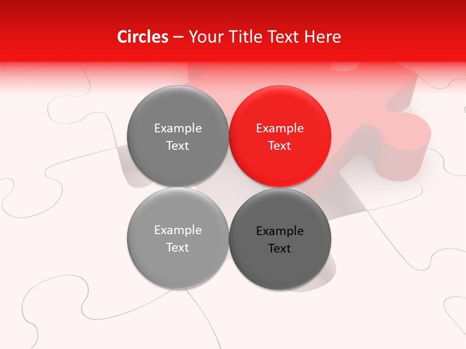 Lost Puzzle Image PowerPoint Template