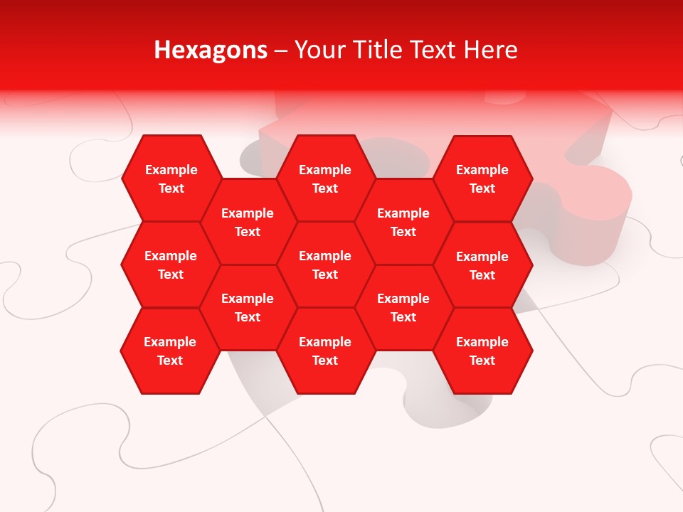 Lost Puzzle Image PowerPoint Template