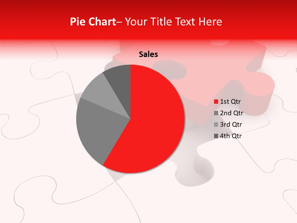 Lost Puzzle Image PowerPoint Template