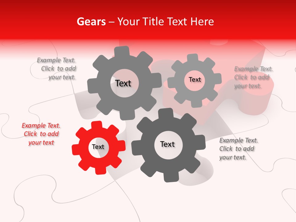 Lost Puzzle Image PowerPoint Template