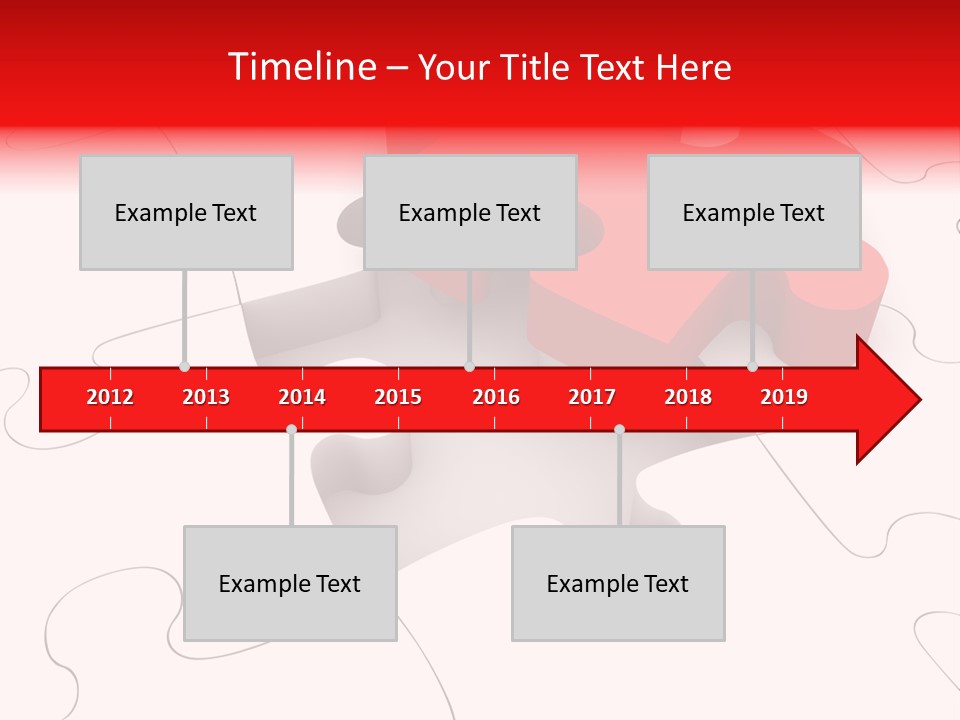 Lost Puzzle Image PowerPoint Template