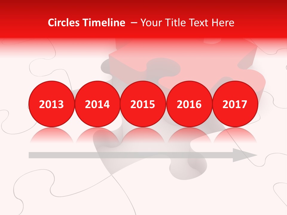 Lost Puzzle Image PowerPoint Template