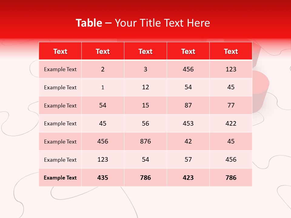 Lost Puzzle Image PowerPoint Template