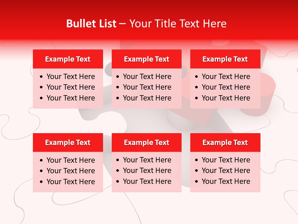 Lost Puzzle Image PowerPoint Template