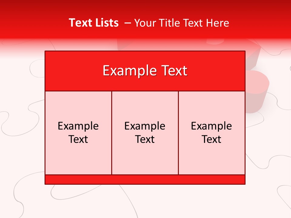 Lost Puzzle Image PowerPoint Template
