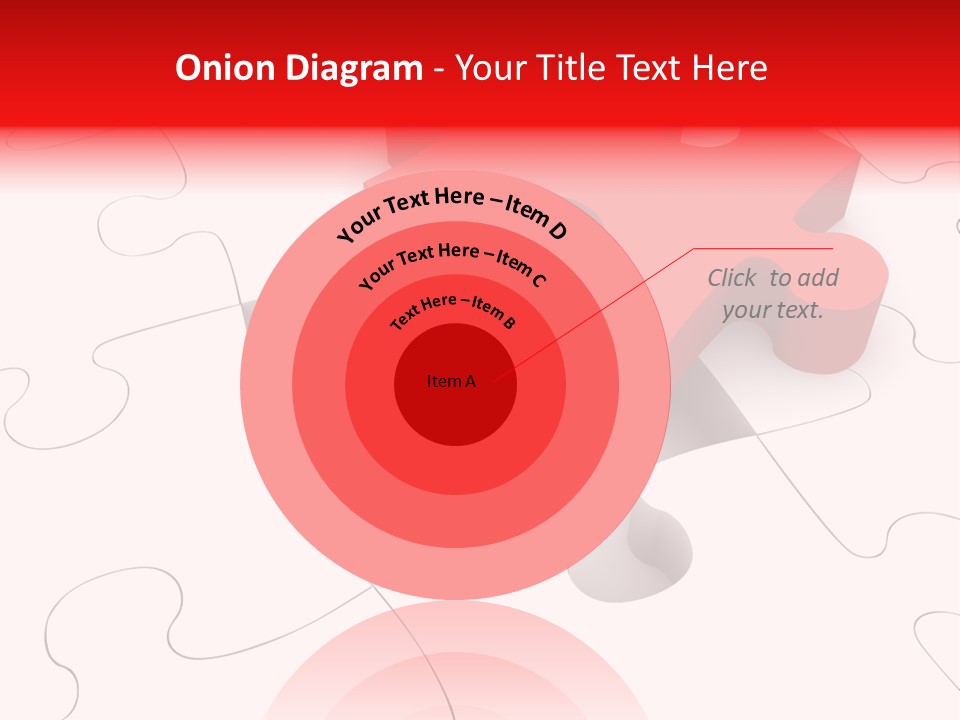 Lost Puzzle Image PowerPoint Template