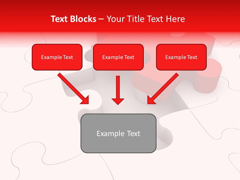 Lost Puzzle Image PowerPoint Template
