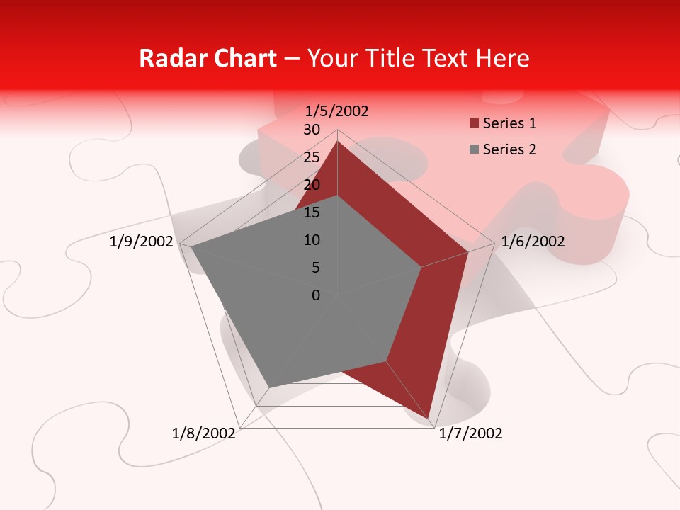 Lost Puzzle Image PowerPoint Template