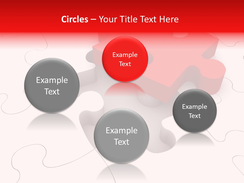 Lost Puzzle Image PowerPoint Template