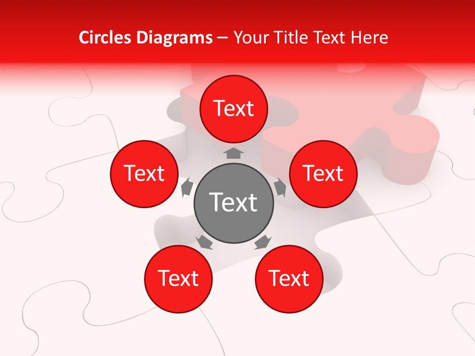 Lost Puzzle Image PowerPoint Template