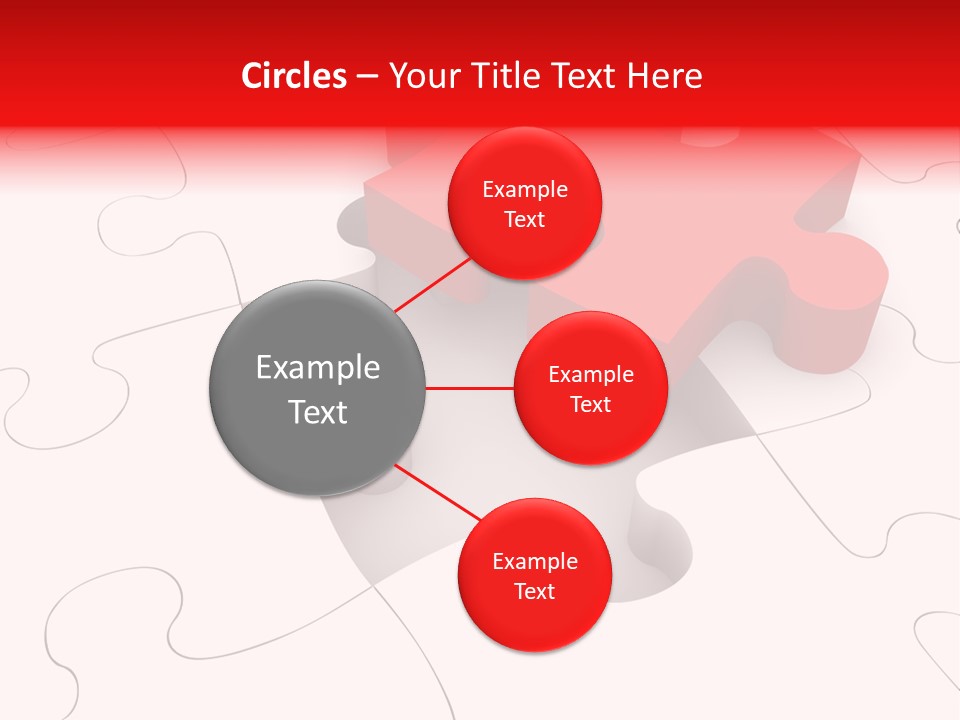 Lost Puzzle Image PowerPoint Template