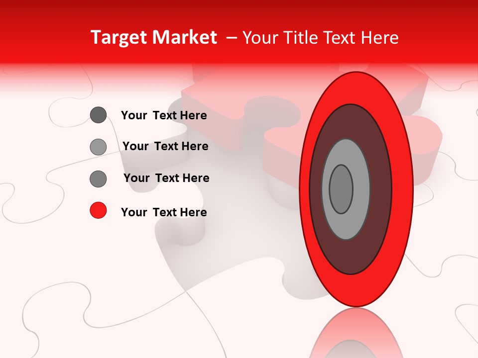 Lost Puzzle Image PowerPoint Template