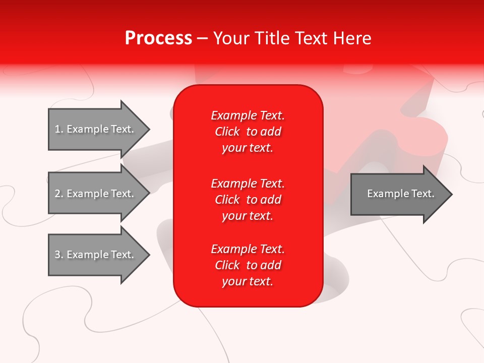 Lost Puzzle Image PowerPoint Template