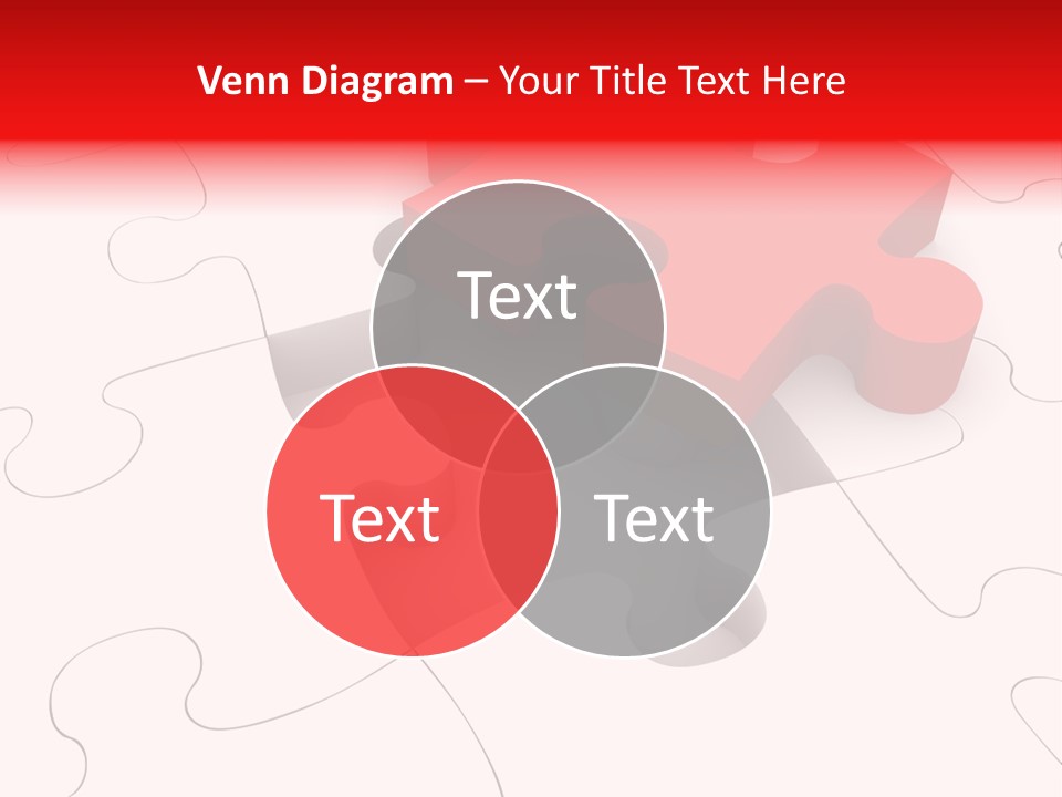 Lost Puzzle Image PowerPoint Template