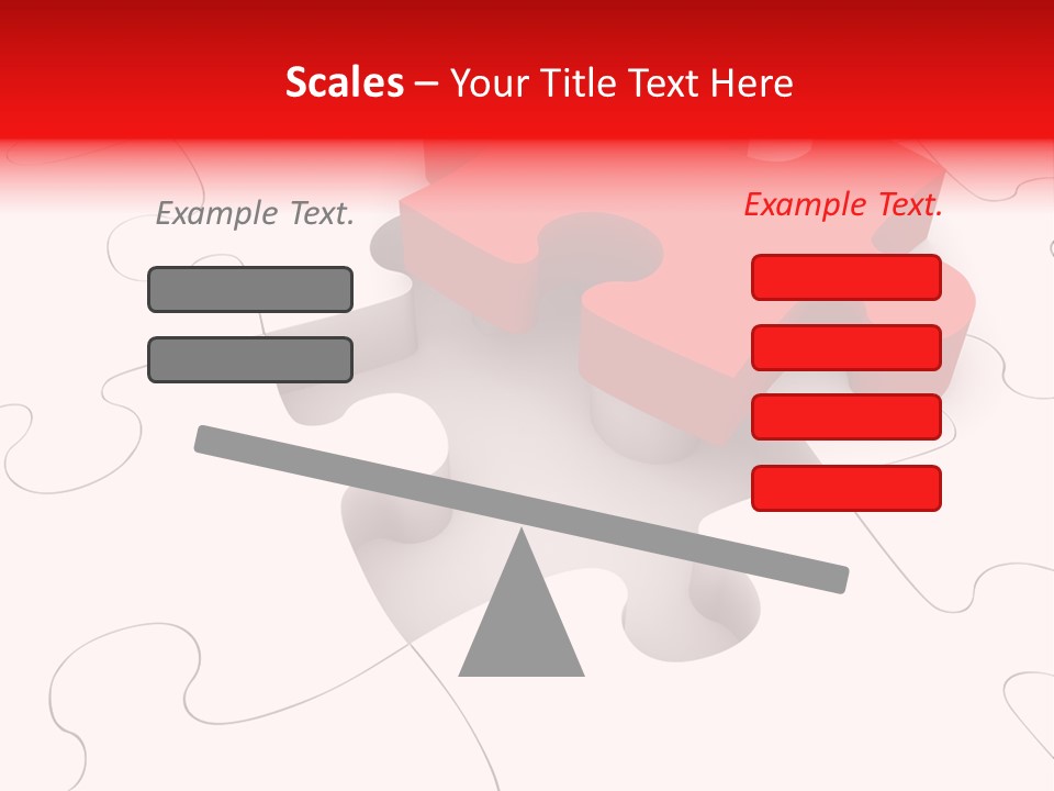 Lost Puzzle Image PowerPoint Template