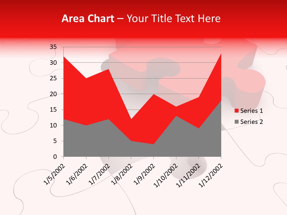 Lost Puzzle Image PowerPoint Template