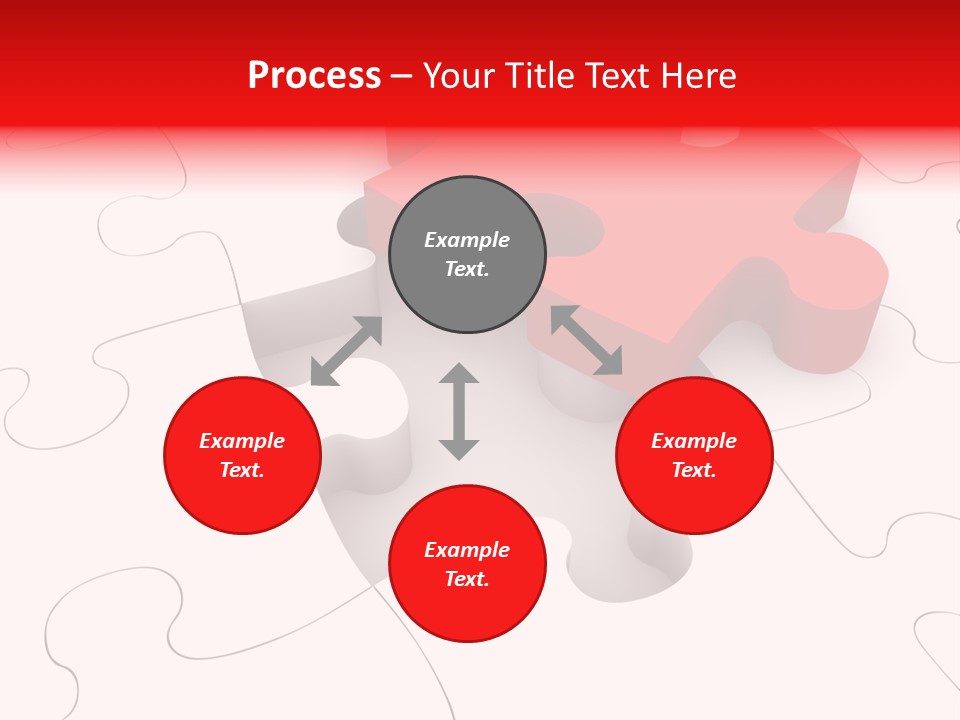 Lost Puzzle Image PowerPoint Template