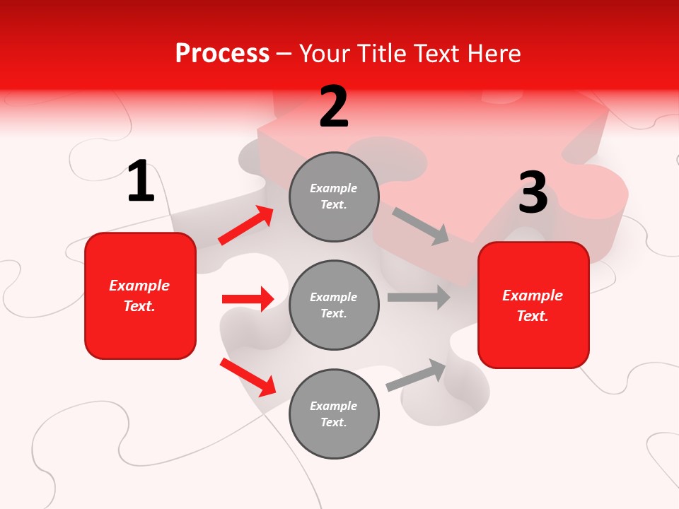 Lost Puzzle Image PowerPoint Template