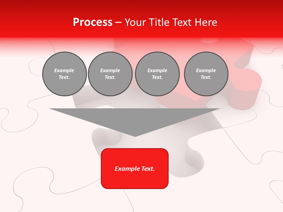 Lost Puzzle Image PowerPoint Template