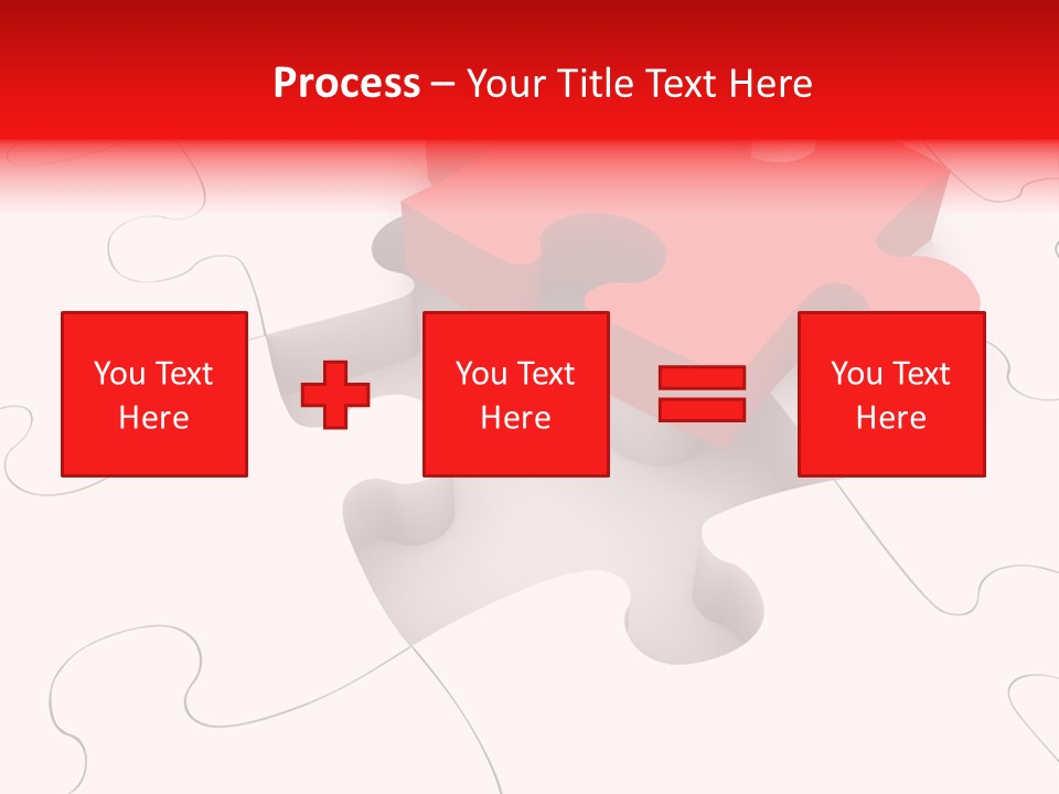 Lost Puzzle Image PowerPoint Template