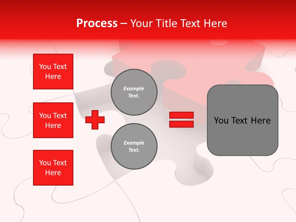 Lost Puzzle Image PowerPoint Template