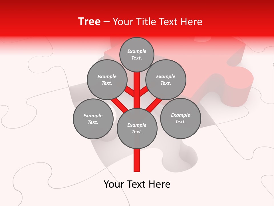 Lost Puzzle Image PowerPoint Template