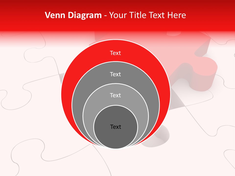 Lost Puzzle Image PowerPoint Template