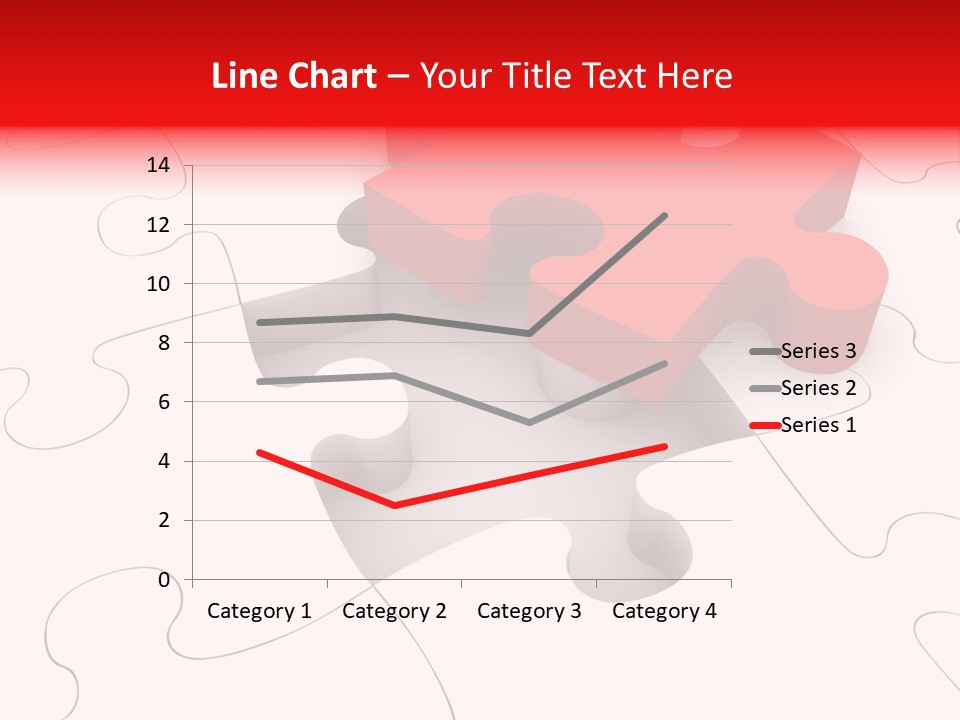 Lost Puzzle Image PowerPoint Template