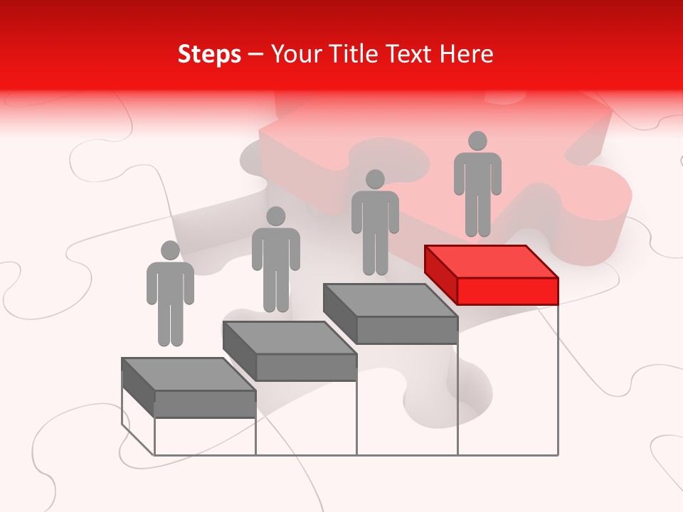 Lost Puzzle Image PowerPoint Template