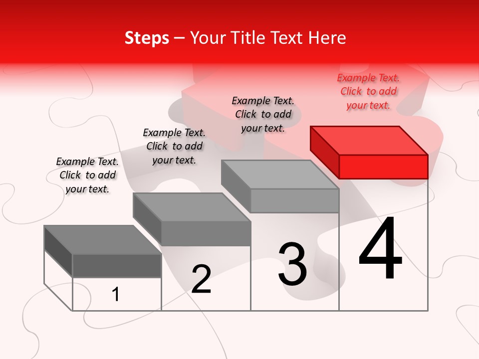Lost Puzzle Image PowerPoint Template
