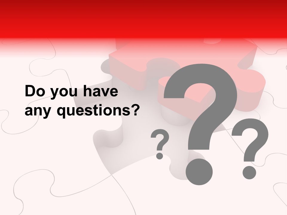 Lost Puzzle Image PowerPoint Template