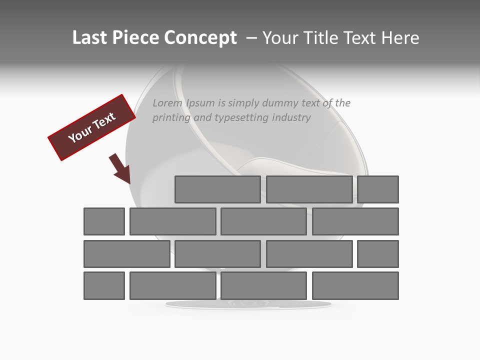 Isolated Expensive Furniture PowerPoint Template