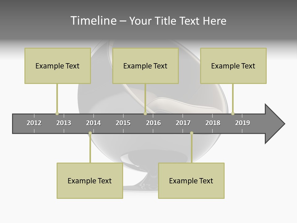 Isolated Expensive Furniture PowerPoint Template