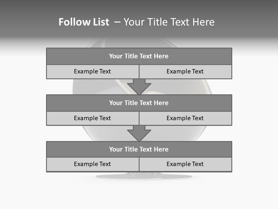 Isolated Expensive Furniture PowerPoint Template
