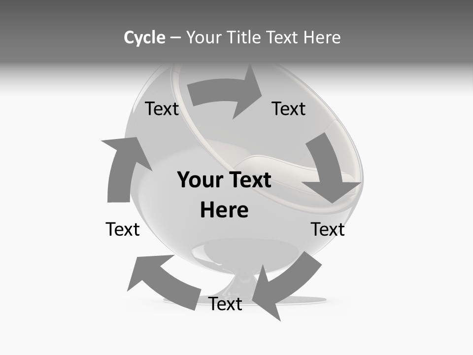 Isolated Expensive Furniture PowerPoint Template