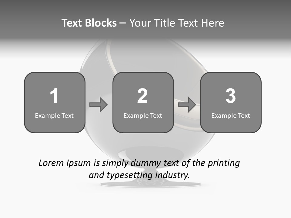 Isolated Expensive Furniture PowerPoint Template