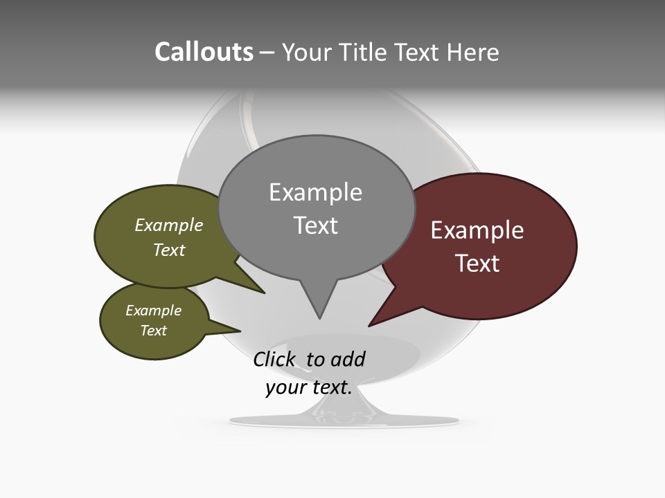 Isolated Expensive Furniture PowerPoint Template