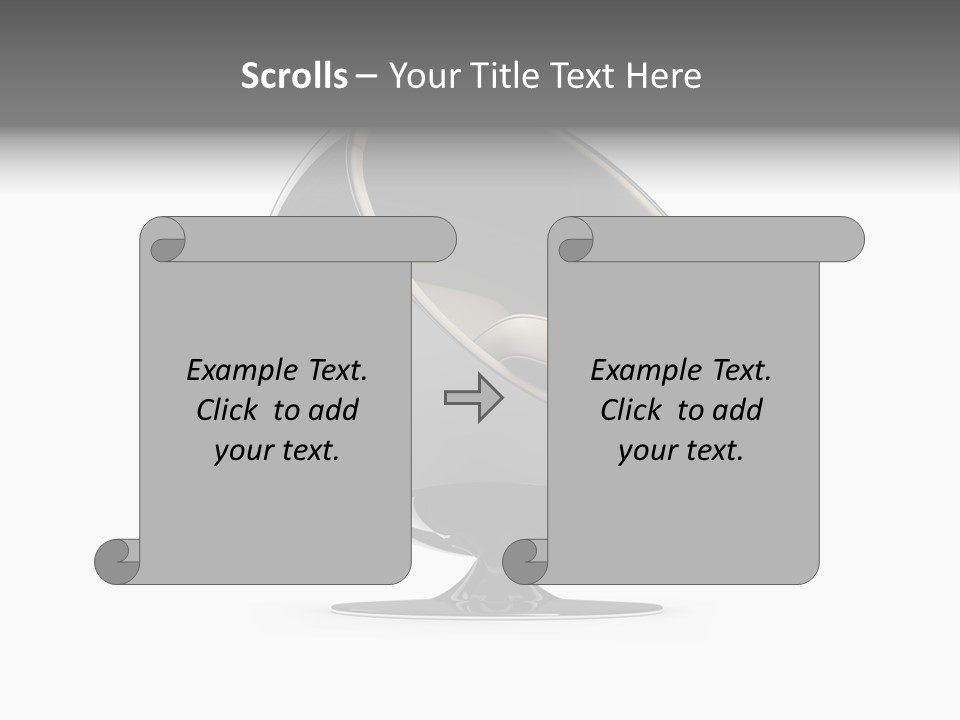 Isolated Expensive Furniture PowerPoint Template