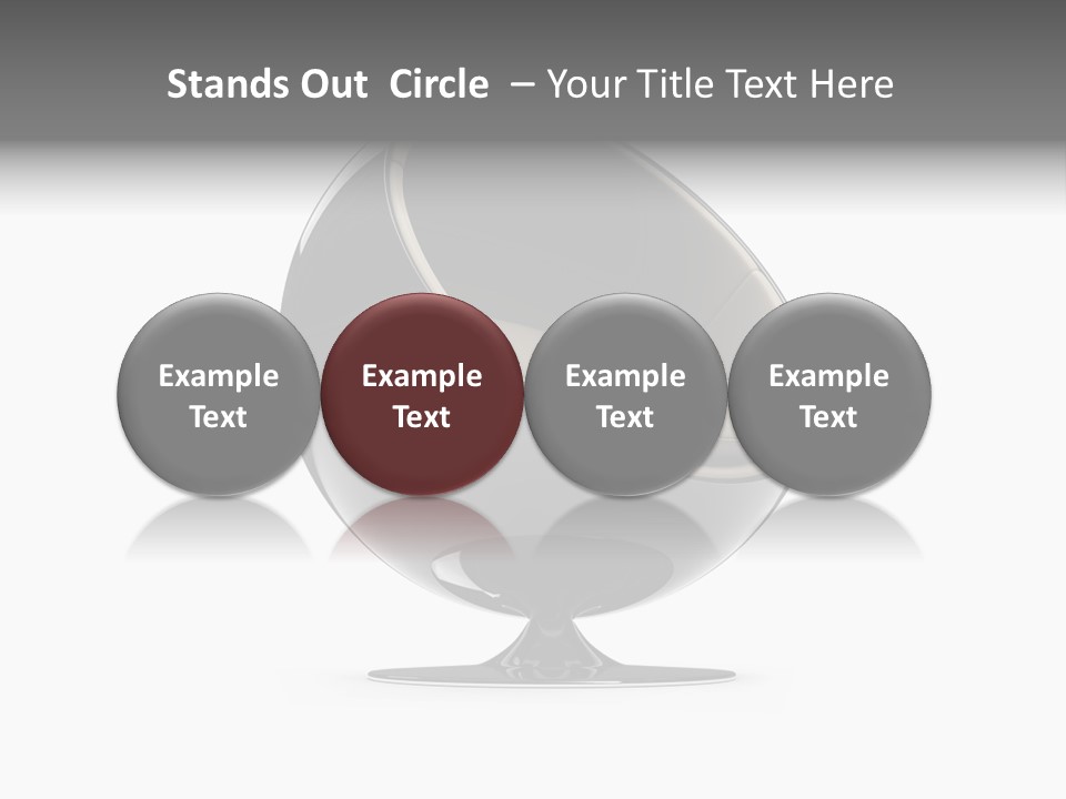 Isolated Expensive Furniture PowerPoint Template