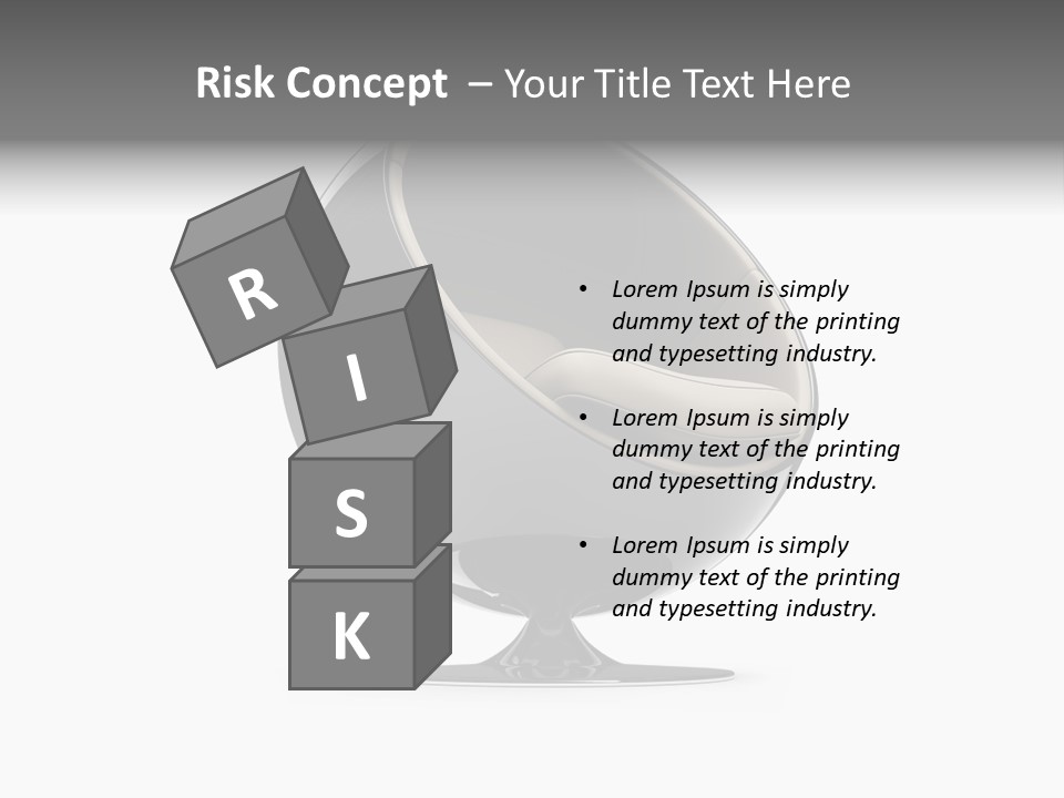 Isolated Expensive Furniture PowerPoint Template