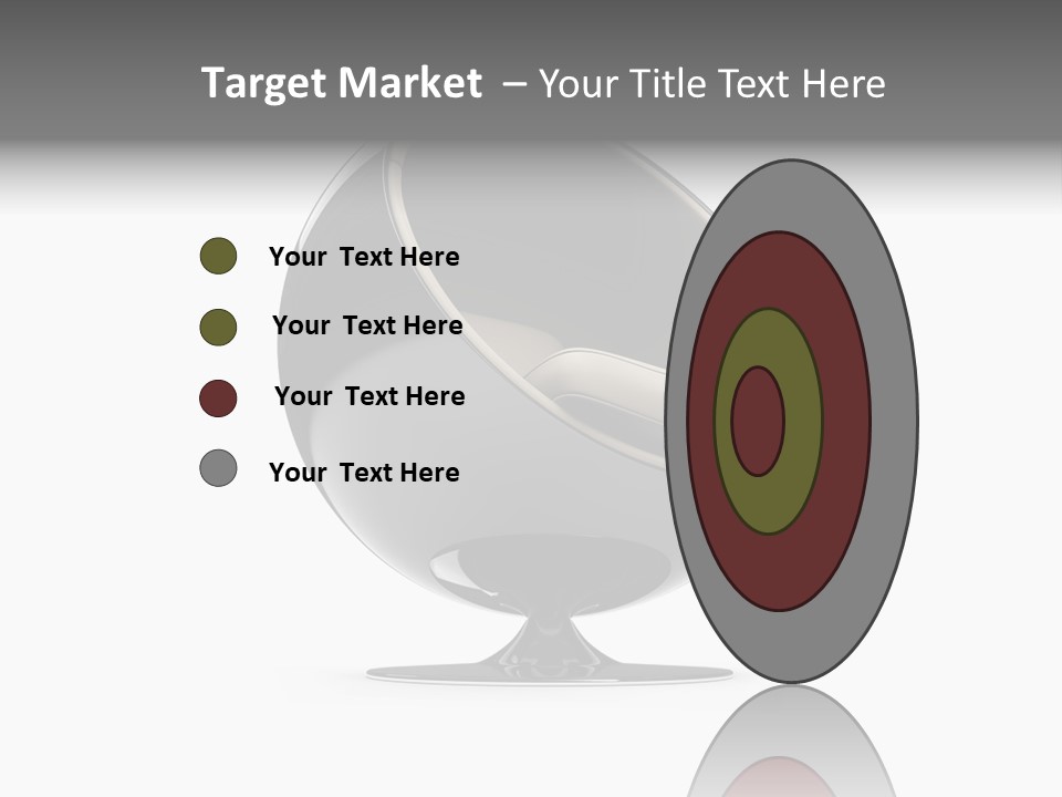 Isolated Expensive Furniture PowerPoint Template