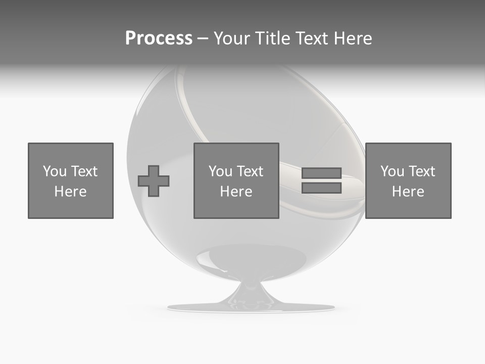 Isolated Expensive Furniture PowerPoint Template