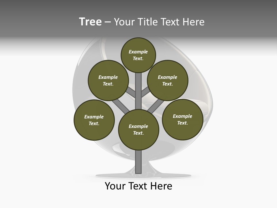 Isolated Expensive Furniture PowerPoint Template