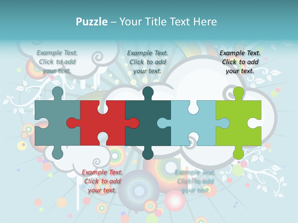 Retro Decoration Style PowerPoint Template