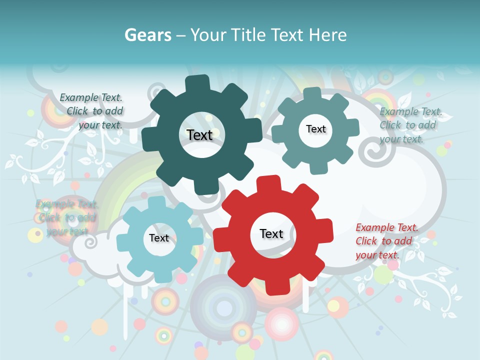 Retro Decoration Style PowerPoint Template