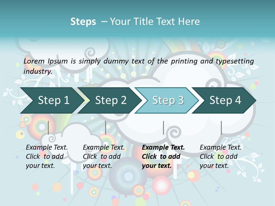 Retro Decoration Style PowerPoint Template