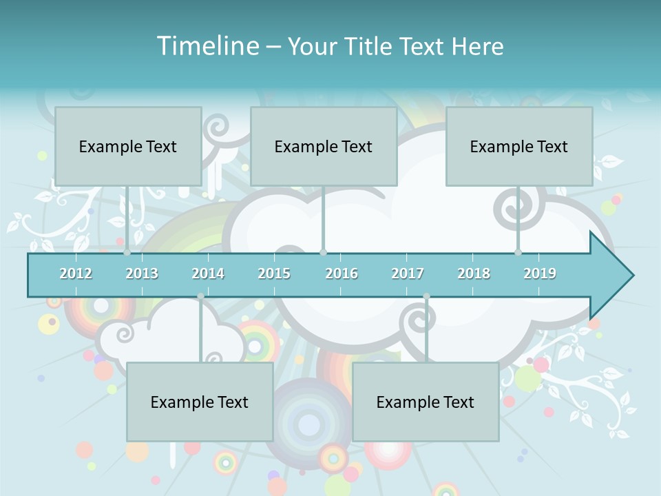 Retro Decoration Style PowerPoint Template