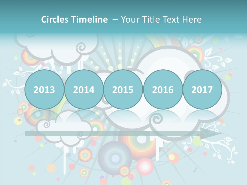 Retro Decoration Style PowerPoint Template