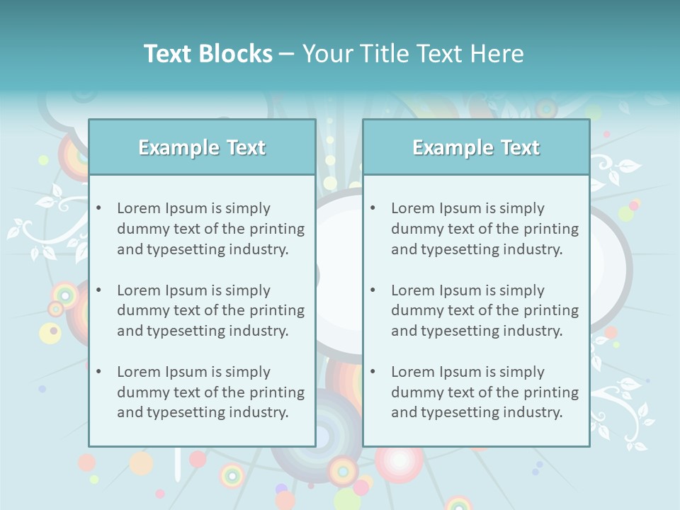 Retro Decoration Style PowerPoint Template