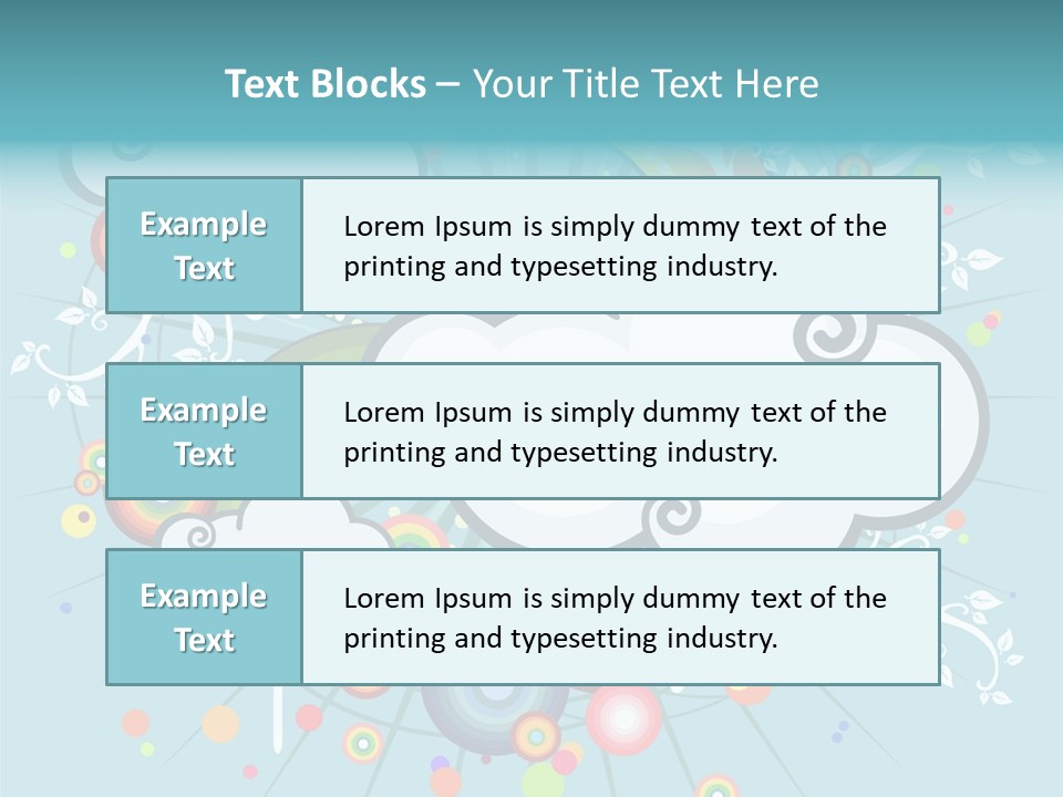 Retro Decoration Style PowerPoint Template